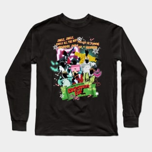 christmas evel stray kids Long Sleeve T-Shirt